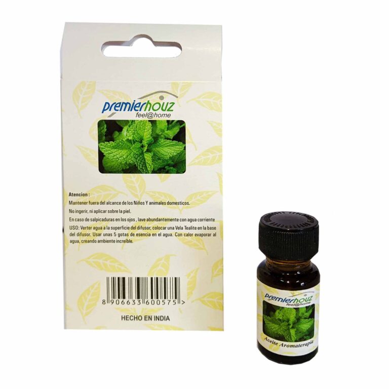 Peppermint Menta. Aceite Aromaterapia Premierhouz 10ml