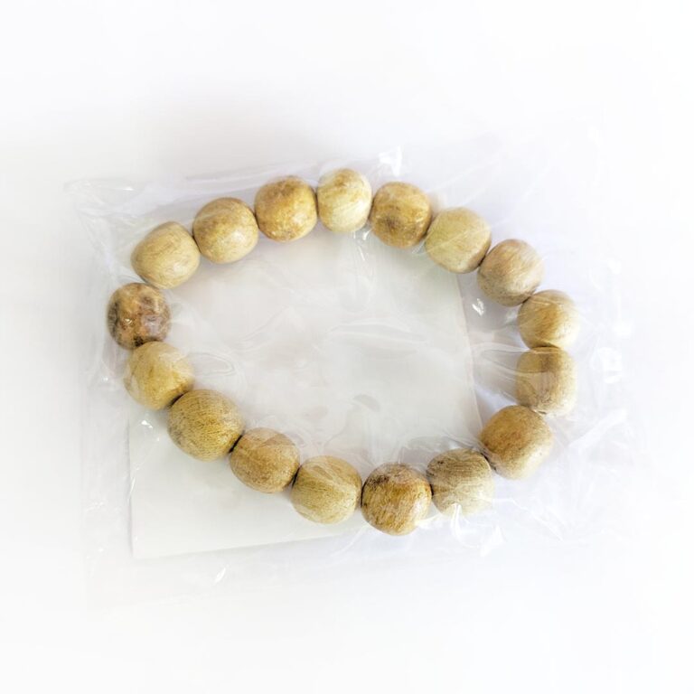 Pulsera madera Palo Santo elasticada unisex