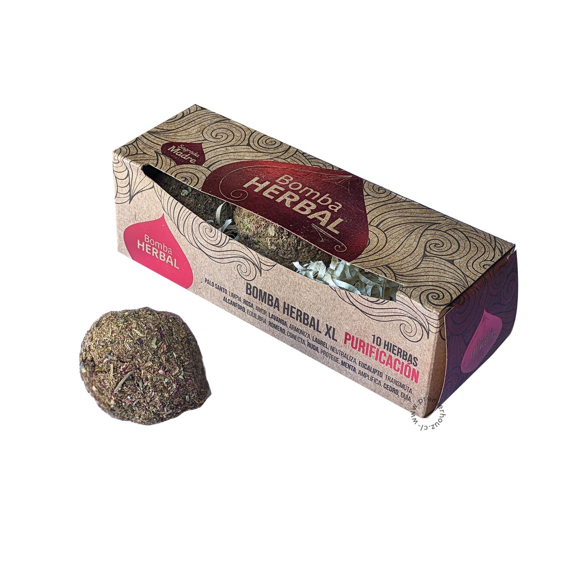 Sahumerio Bomba Herbal XL Purificación 1 Sahumerio Bomba Herbal XL Purificación