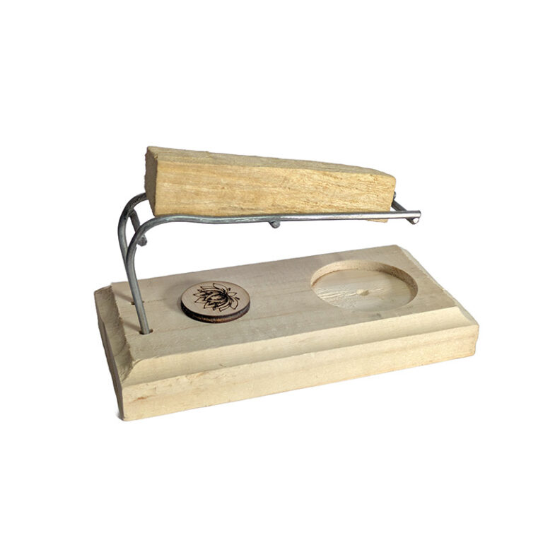 Quemador Palo Santo Madera Base 13x6.5cm 6 Quemador Palo Santo Madera Base 13x6.5cm