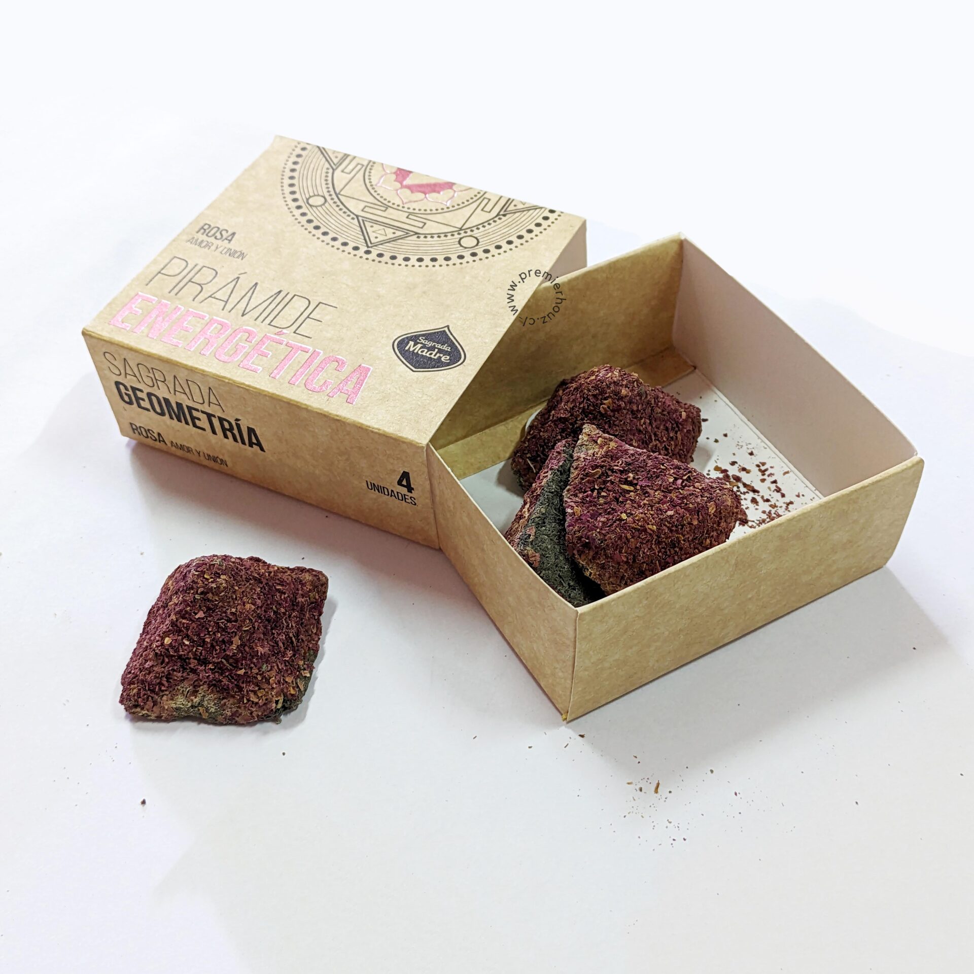 Pirámide Energética de Rosa - Sagrada Madre 1 Pirámide Energética de Rosa - Sagrada Madre