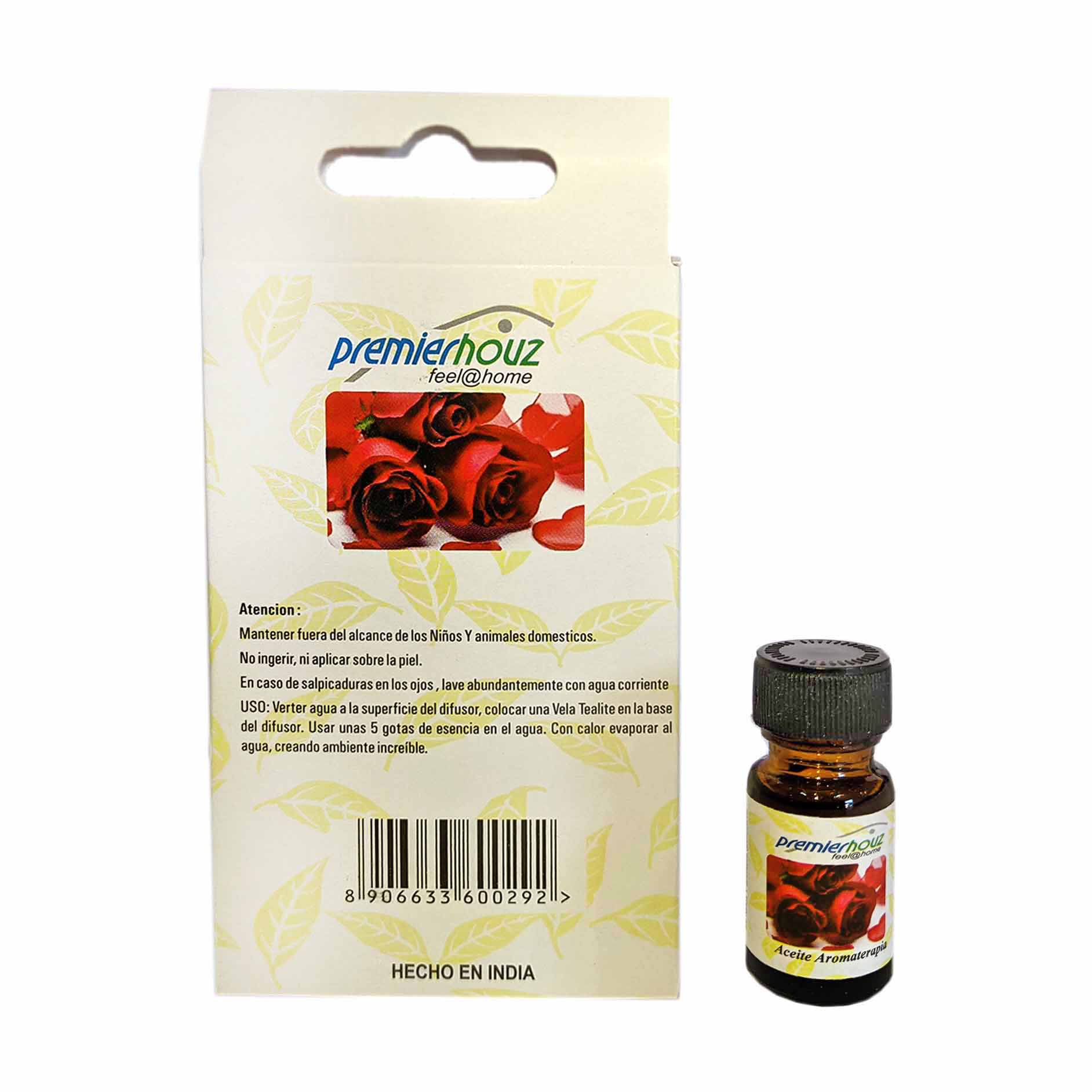 Rosa . Esencia Aceite Aromaterapia Premierhouz 10ml 2 Rosa . Esencia Aceite Aromaterapia Premierhouz 10ml - Imagen 2
