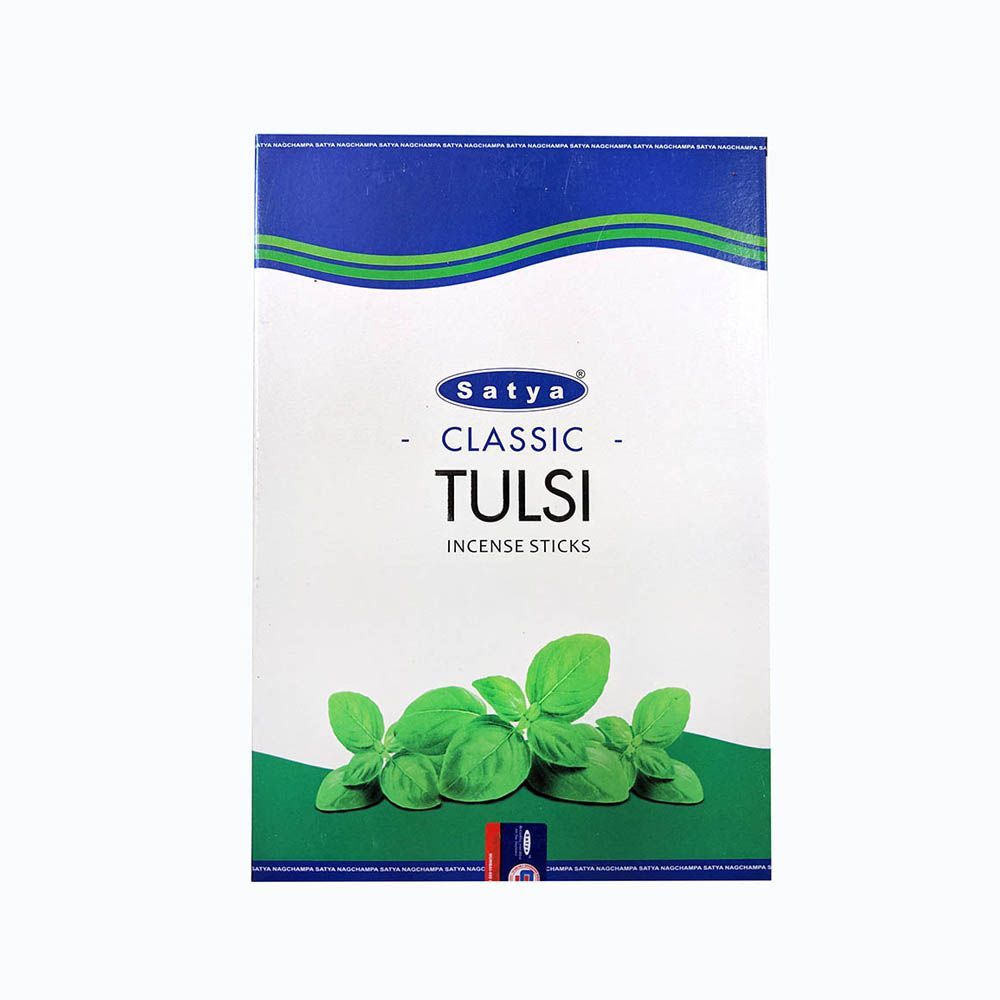 Incienso aroma Tulsi (Albahaca) de Satya 12 cajitas - Classic 1 Incienso aroma Tulsi (Albahaca) de Satya 12 cajitas - Classic