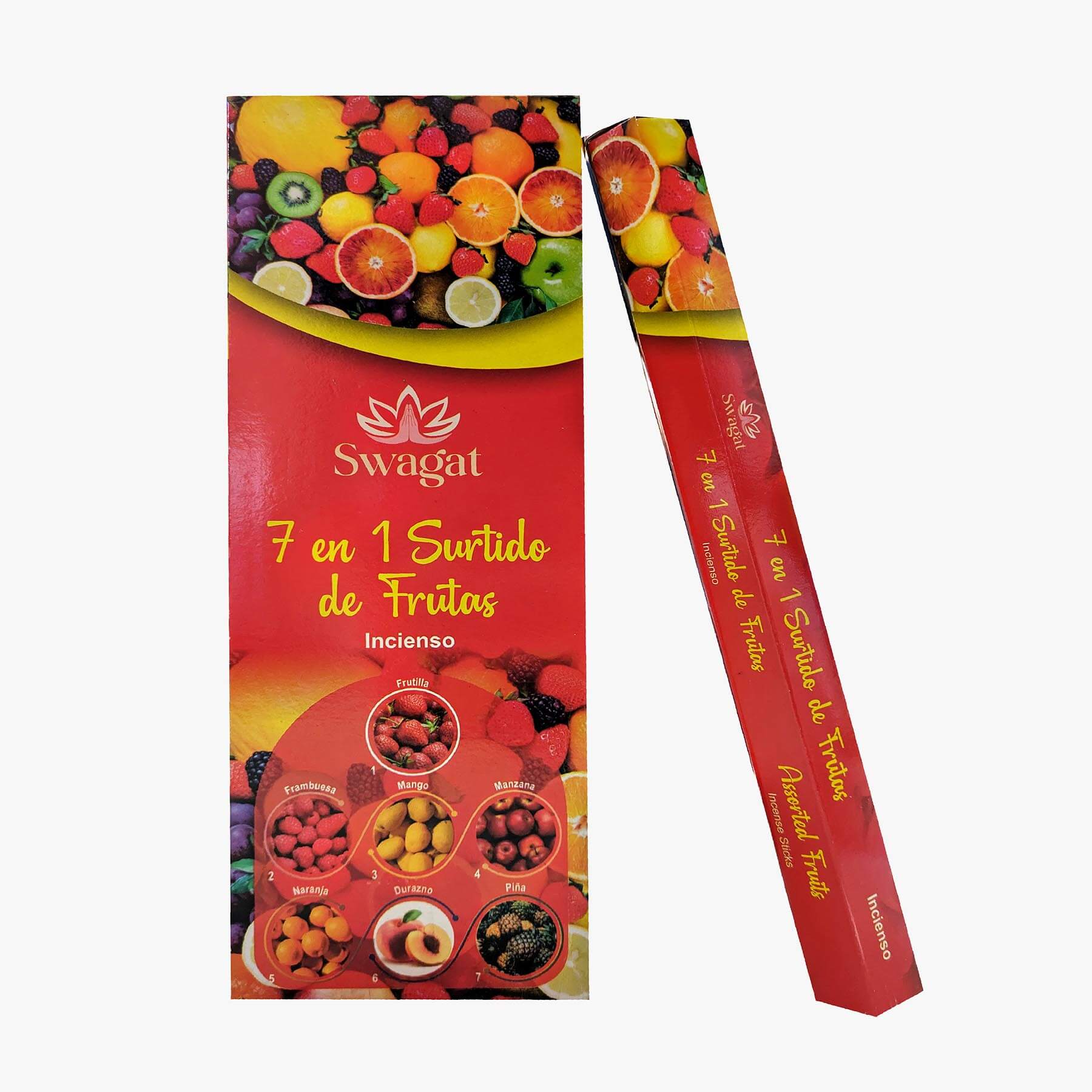 Incienso Surtido de Frutas hexagonal Swagat 1 Incienso Surtido de Frutas hexagonal Swagat
