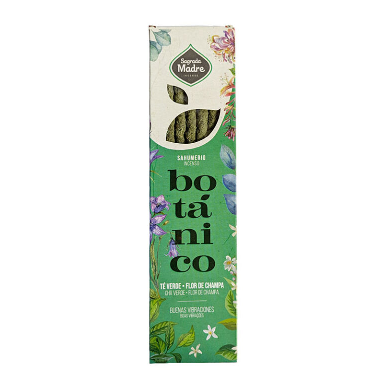 Incienso Té Verde Botánico Sagrada Madre