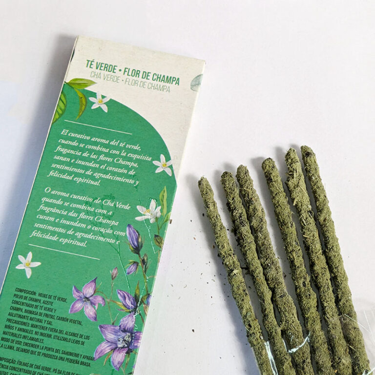 Incienso Té Verde Botánico Sagrada Madre
