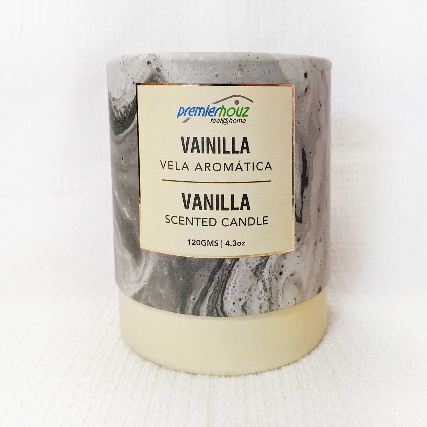 Vela Aromática Vainilla 120 gramos (Sin borla) 1 Vela Aromática Vainilla 120 gramos (Sin borla)