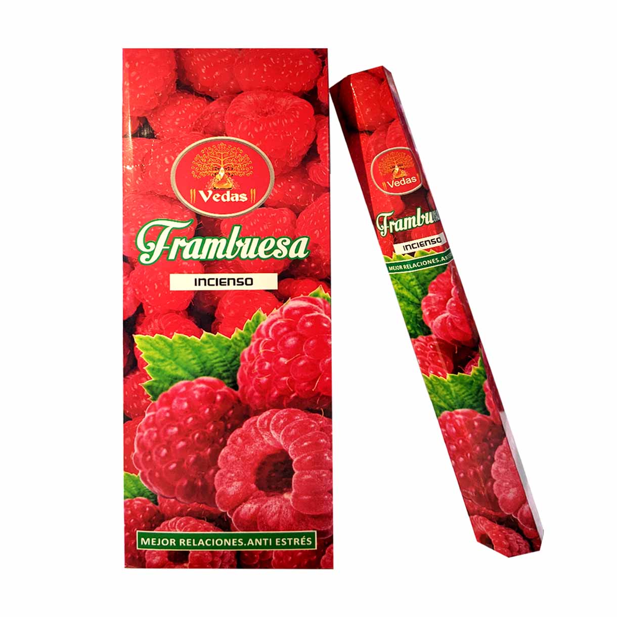Incienso de Frambuesa Hex VEDAS 1 Incienso de Frambuesa Hex VEDAS