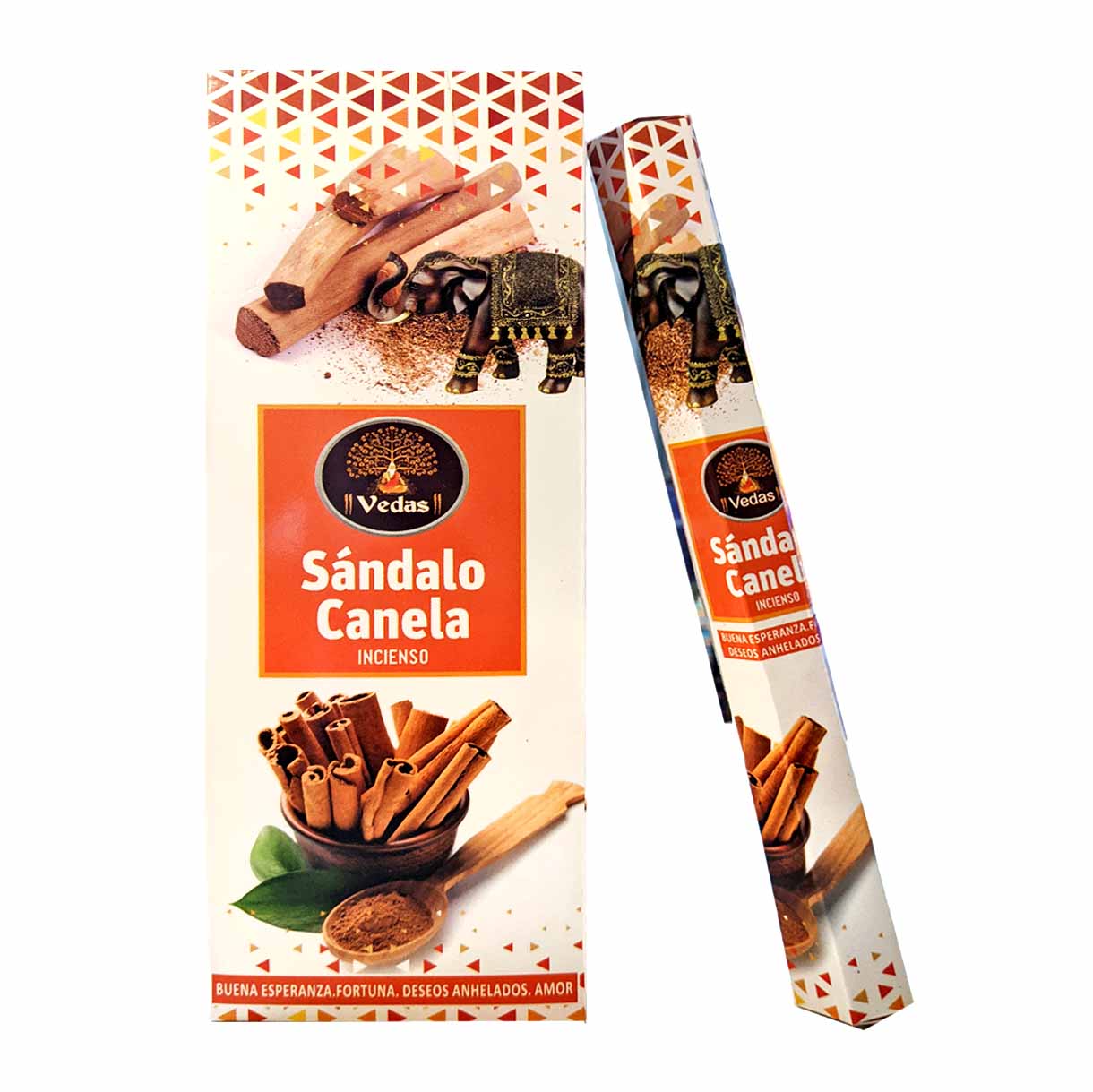 Incienso Sándalo Canela Hexagonal VEDAS 1 Incienso Sándalo Canela Hexagonal VEDAS
