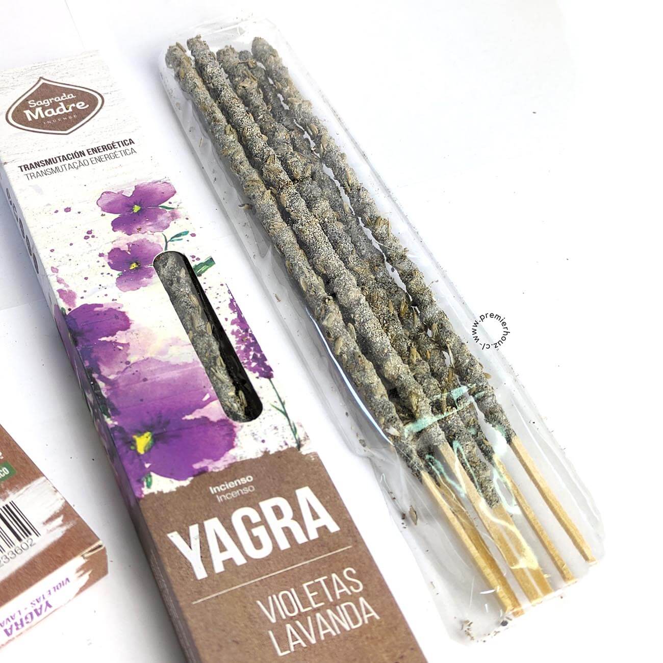 Incienso Yagra Violetas Lavanda Sagrada Madre 1 Incienso Yagra Violetas Lavanda Sagrada Madre