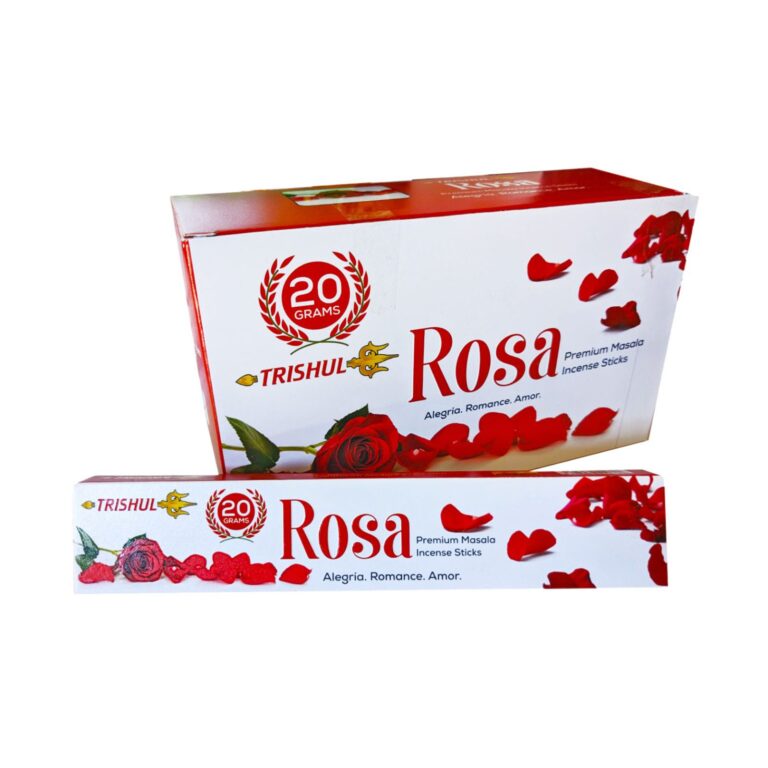 Incienso de Rosa linea Trishul