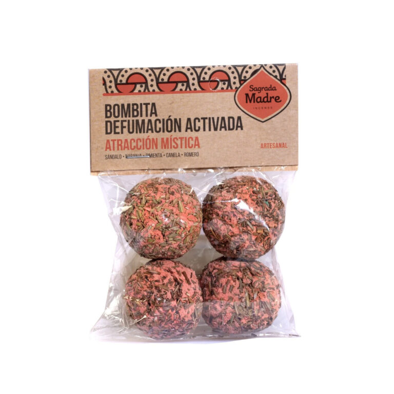 Bombita Sahumerio Atracción Mística X4 Sagrada Madre 4 Bombita Sahumerio Atracción Mística X4 Sagrada Madre