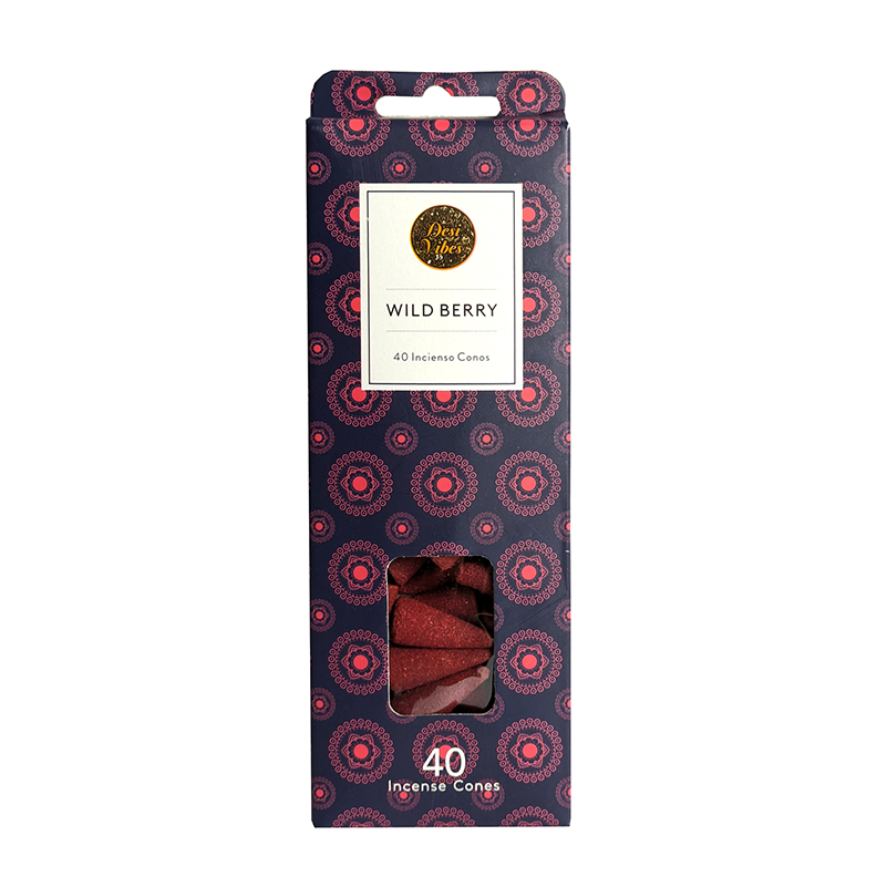 Incienso en cono Wild Berry Desi Vibes 40 conos 1 Incienso en cono Wild Berry Desi Vibes 40 conos