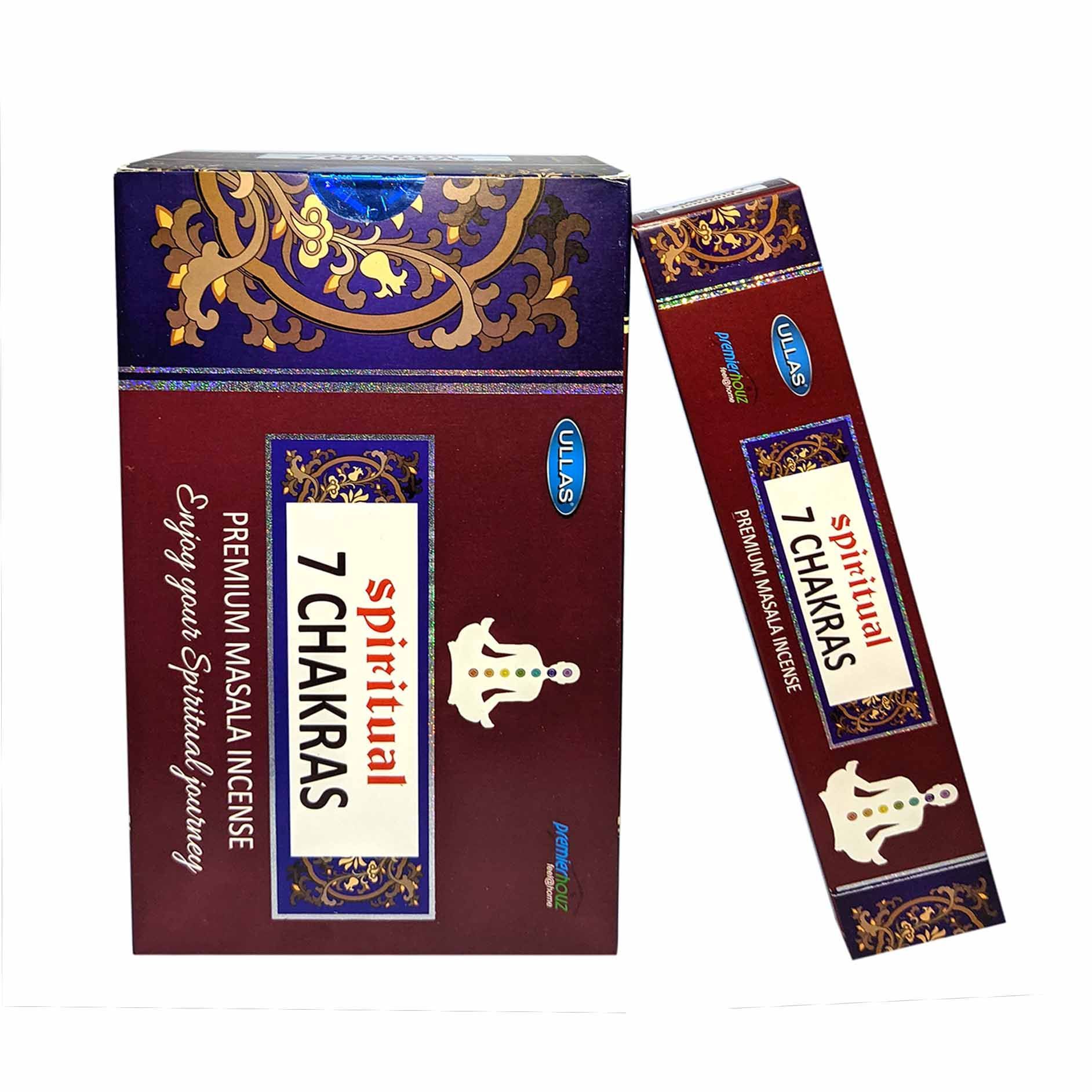 Incienso Spiritual 7 chakras 2 Incienso Spiritual 7 chakras - Imagen 2