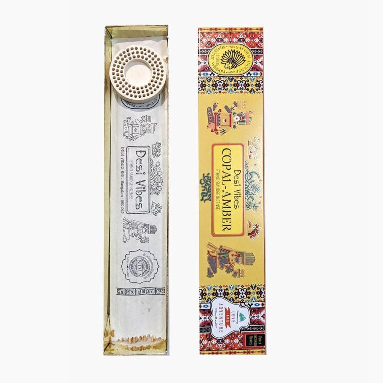 Incienso aroma Copal Ambar Linea Desi Vibes