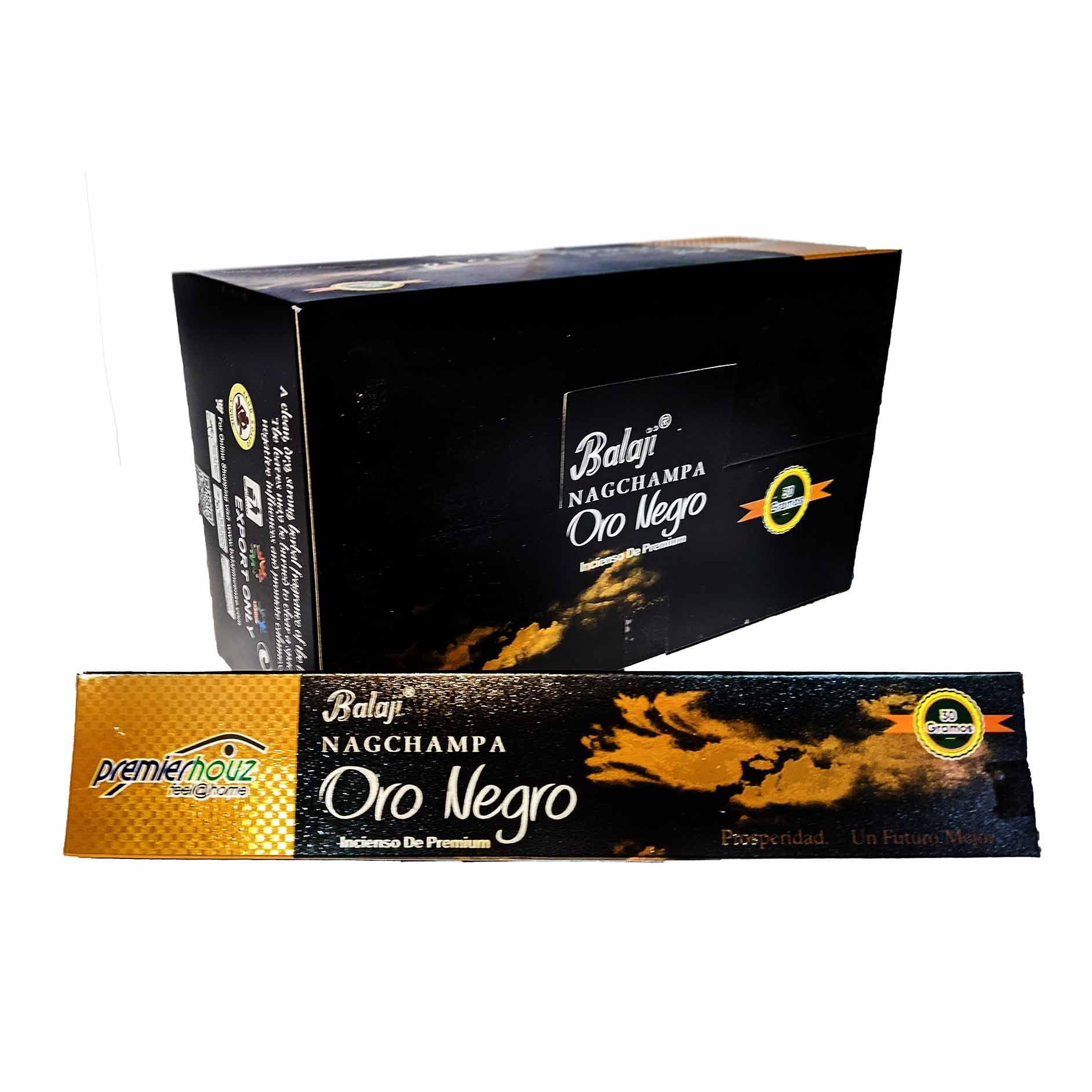 Incienso Nag champa Oro Negro 2 Incienso Nag champa Oro Negro - Imagen 2