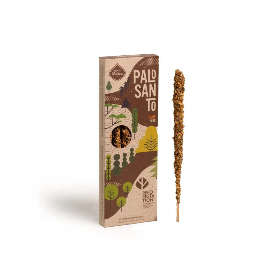 Sahumerio corto de Palo Santo Puro marca Sagrada Madre