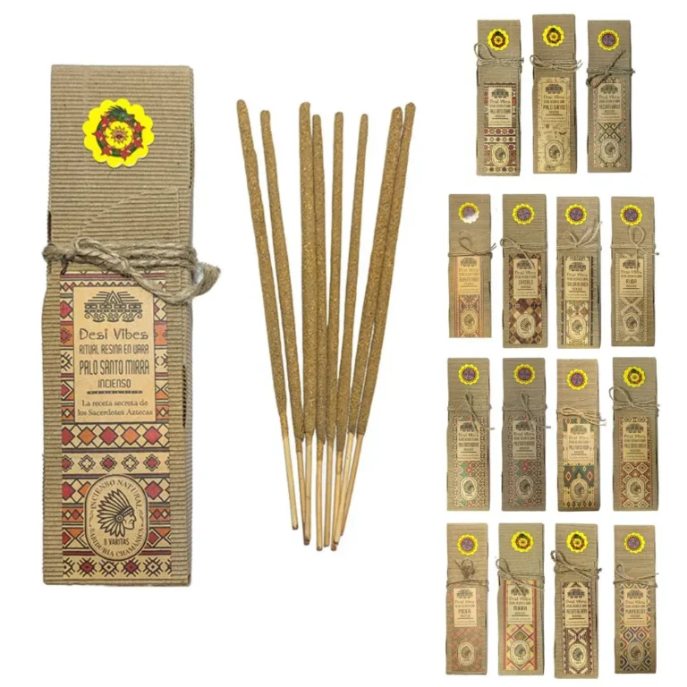 Inciensos Ritual Pack de 16 Surtidos Desi Vibes 7 Inciensos Ritual Pack de 16 Surtidos Desi Vibes