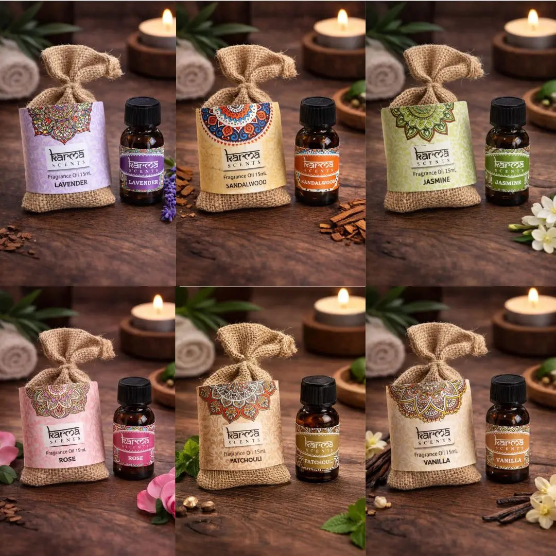 Pack 6 Aceites Aromaticos Linea Karma Surtidos 1 Pack 6 Aceites Aromaticos Linea Karma Surtidos