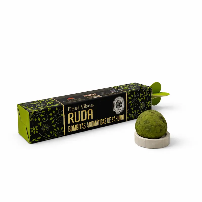 Bombitas de defumación Ruda marca Desi Vibes 2 Bombitas de defumación Ruda marca Desi Vibes