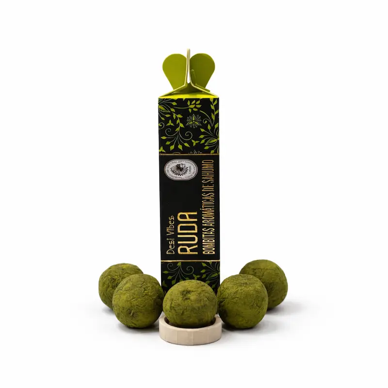 Bombitas de defumación Ruda marca Desi Vibes