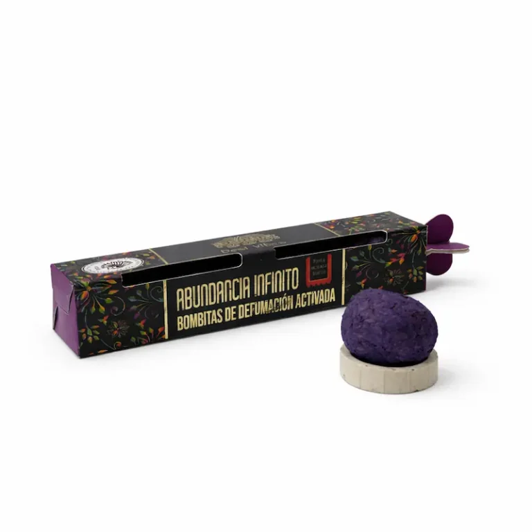Bombitas de defumación Fortuna marca Desi Vibes 4 Bombitas de Defumación Abundancia Infinita marca Desi Vibes