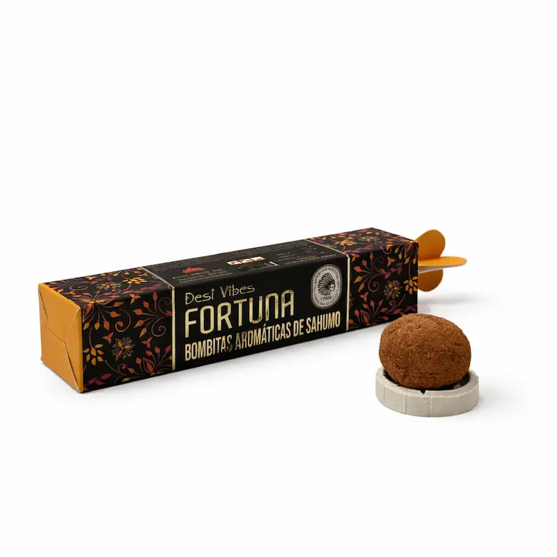 Bombitas de defumación Fortuna marca Desi Vibes