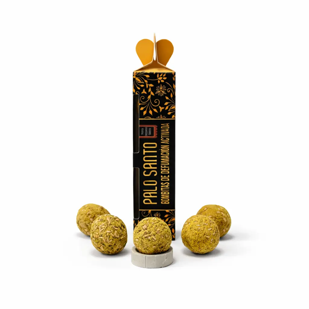 Bombitas de defumación Palo Santo marca Desi Vibes