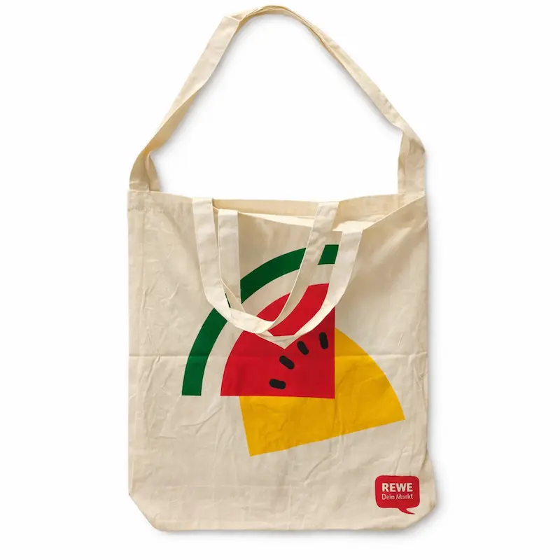 Bolso Tote de Tela Diseño Fruta