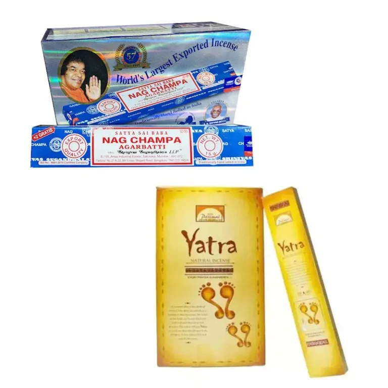 Pack Incienso Nag Champa y Yatra 7 Pack Incienso Nag Champa Azul + Incienso Yatra