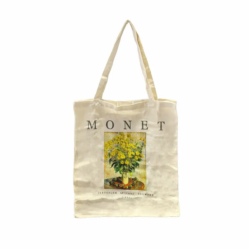 Bolso Tote de Tela Diseño Monet