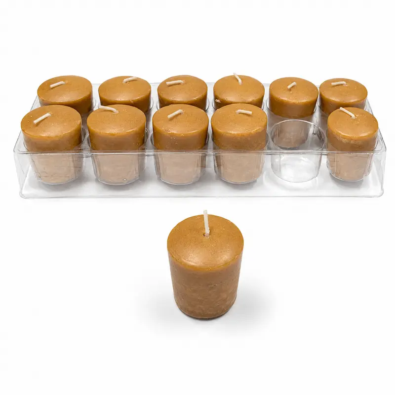 Cirios Aromáticos Chicos Pack 12 Unidades aroma Canela