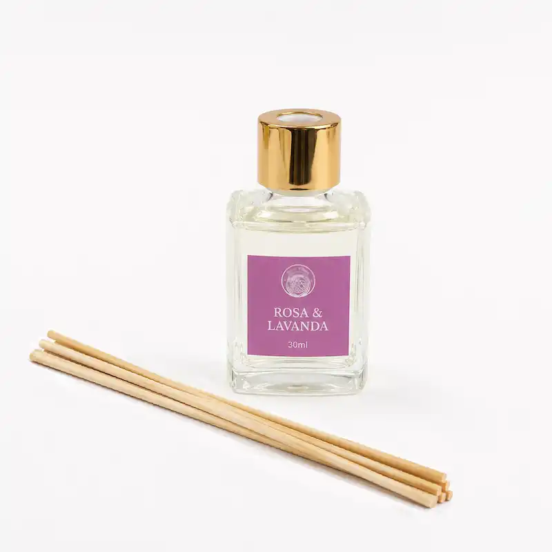 Difusor de Varillas Rosa y Lavanda 30ml Desi Vibes