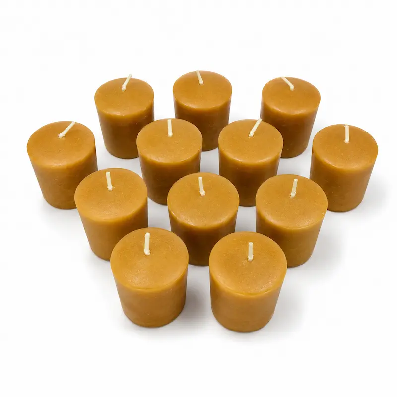 Cirios Aromáticos Chicos Pack 12 Unidades aroma Sándalo de Mysore