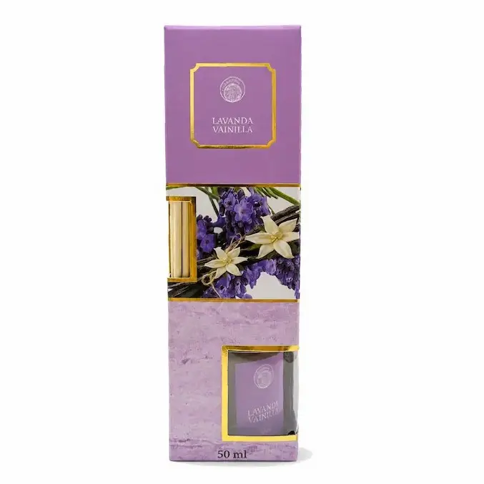 Difusor de Varillas Lavanda Vainilla 50ml Desi Vibes