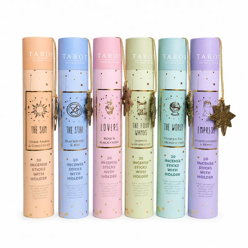 Incienso Linea Tarot Pack de 6 Surtidos