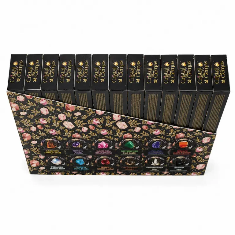 Incienso Frankincense con Lapislázuli - Gemas Desi Vibes 5 Caja de 12 inciensos de la linea Gemas Desi Vibes