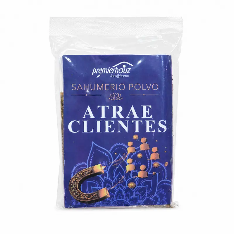 Sahumerio en Polvo Atrae Clientes