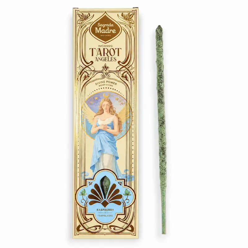 Incienso Poder Divino aroma Frambuesas - Tarot Angeles Sagrada Madre