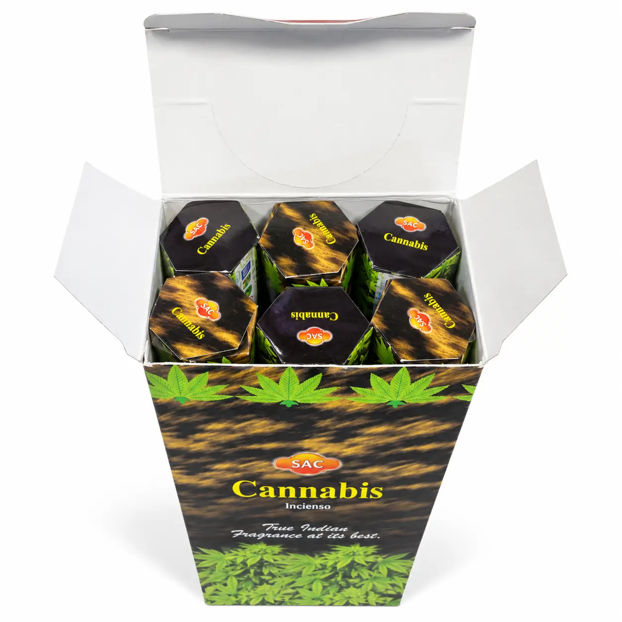Incienso de Cannabis - Hexagonal SAC 2 Incienso Cannabis SAC Hexagonal