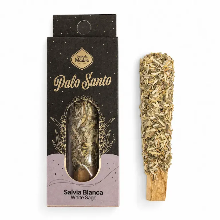 Sahumerio madera de Palo Santo y resina de Salvia Blanca - Sagrada Madre 3 Sahumerio madera de Palo Santo y resina de Salvia Blanca - Sagrada Madre