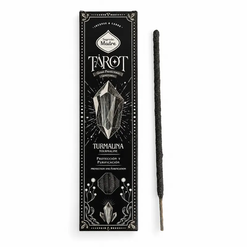 Incienso Turmalina para la protección - Tarot Sagrada Madre