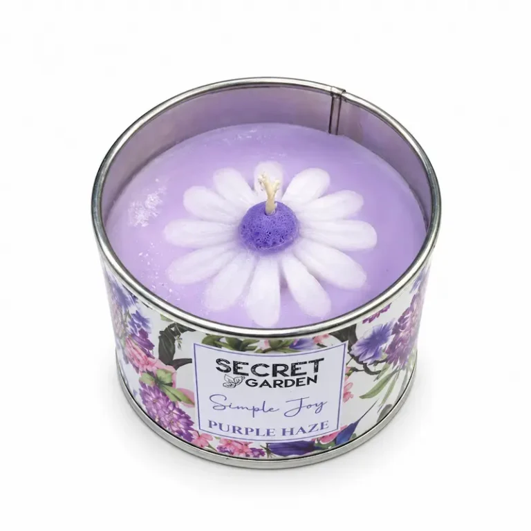 Vela aromática Purple Haze - Secret Garden 6 Vela aromática Purple Haze - Secret Garden
