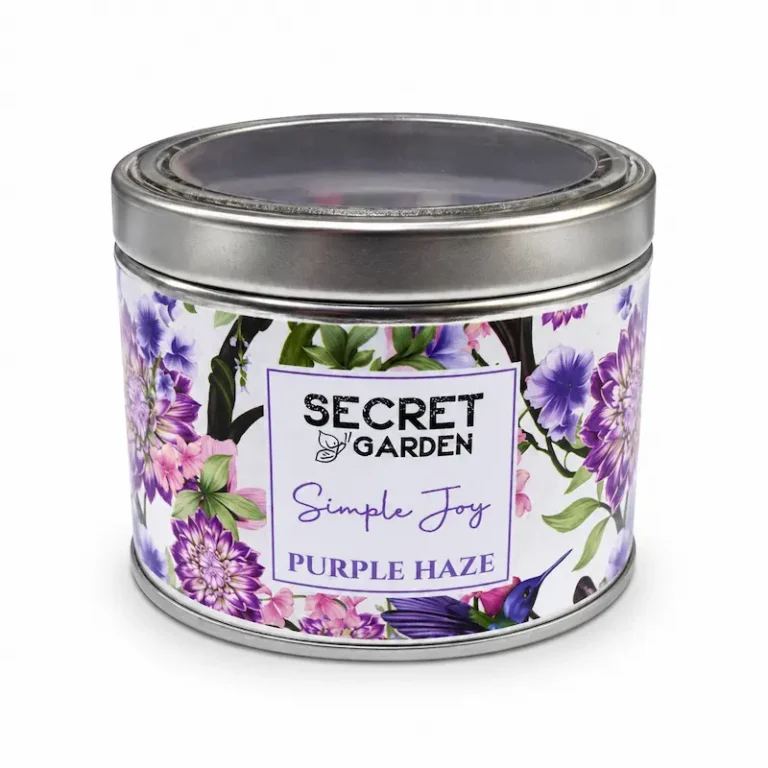 Vela aromática Purple Haze - Secret Garden 5 Vela aromática Purple Haze - Secret Garden