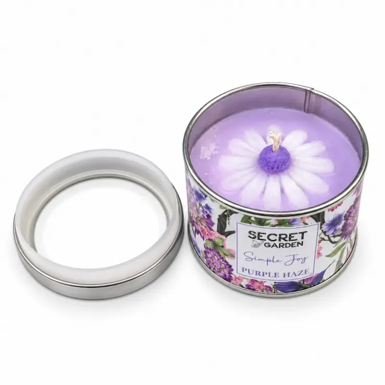 Vela aromática Purple Haze - Secret Garden 4 Vela aromática Purple Haze - Secret Garden